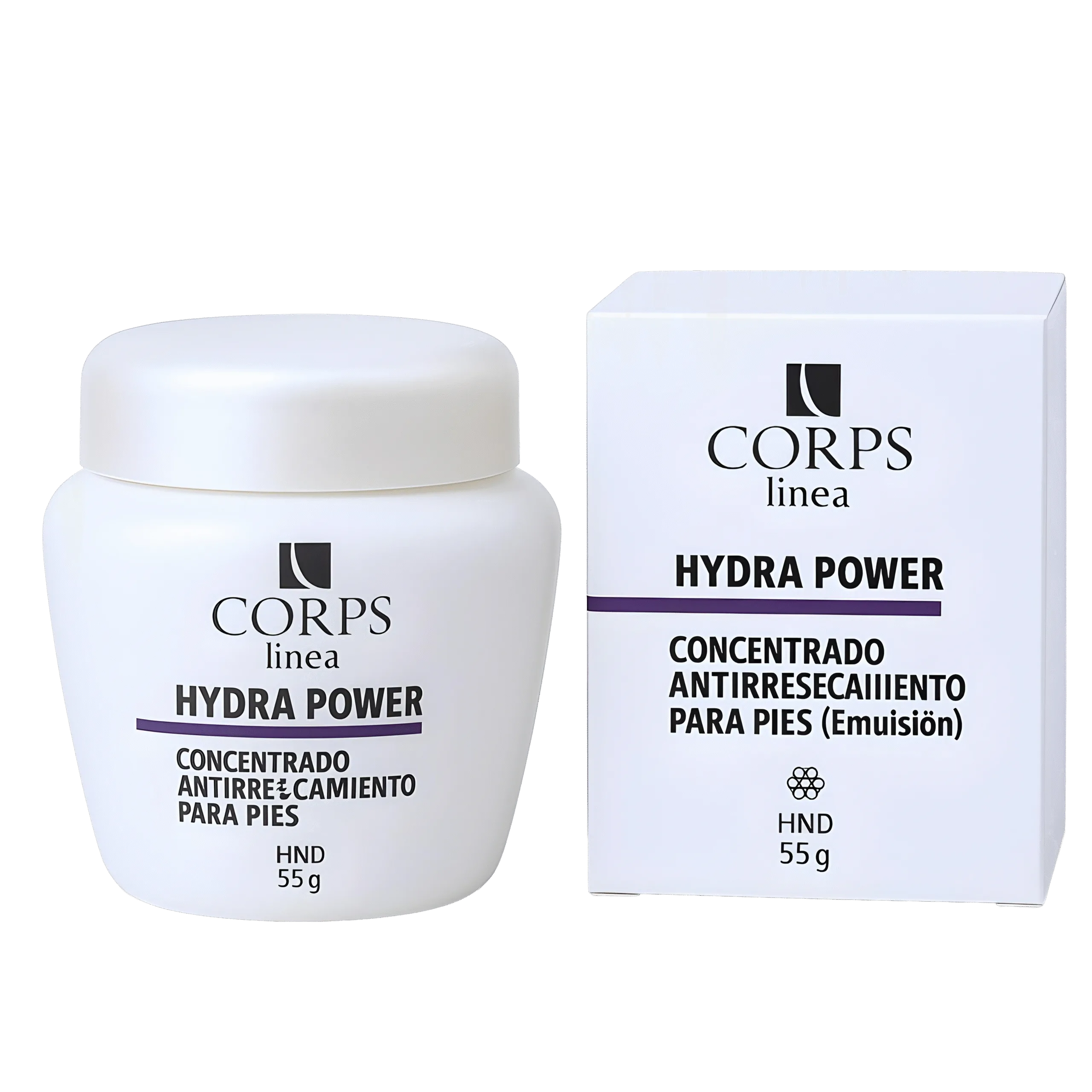 Crema Hydra Power Corps Lignea concentrado antirresecamiento para pies 55g